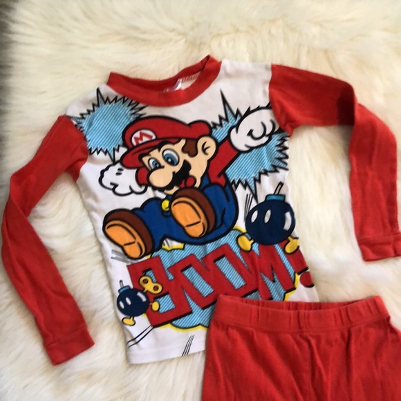 Boys Super Mario long sleeve pajama pants set - Picture 2 of 7